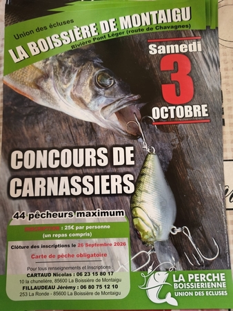 Concours carnassiers Boissière de Montaigu
