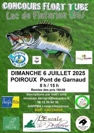 Concours float tube sur le lac  Finfarine