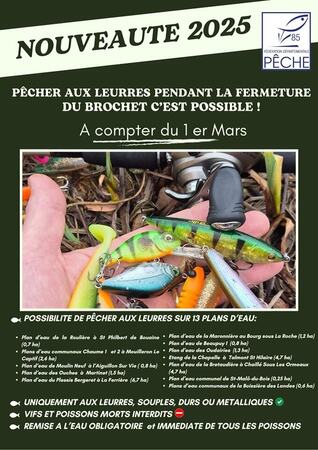 Pêche au leurre hors saison